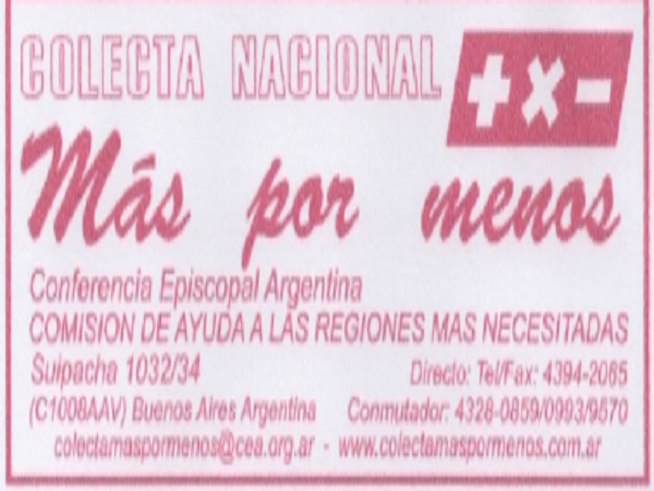 colecta 10 septiembre