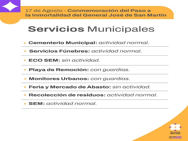 servicios 17 agosto