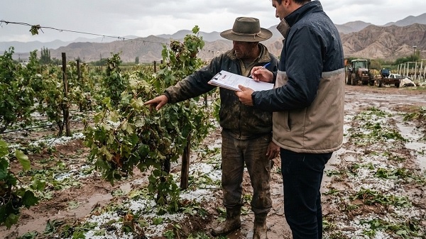 daño granizo