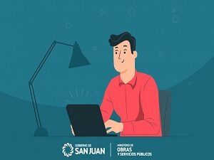 hombre computadora gobierno