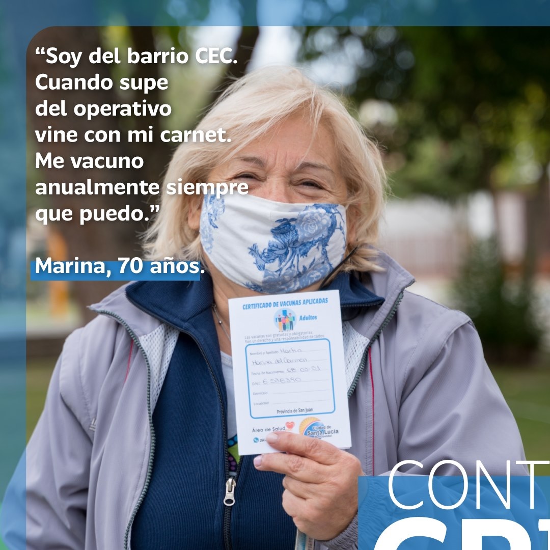 Marina 70 años
