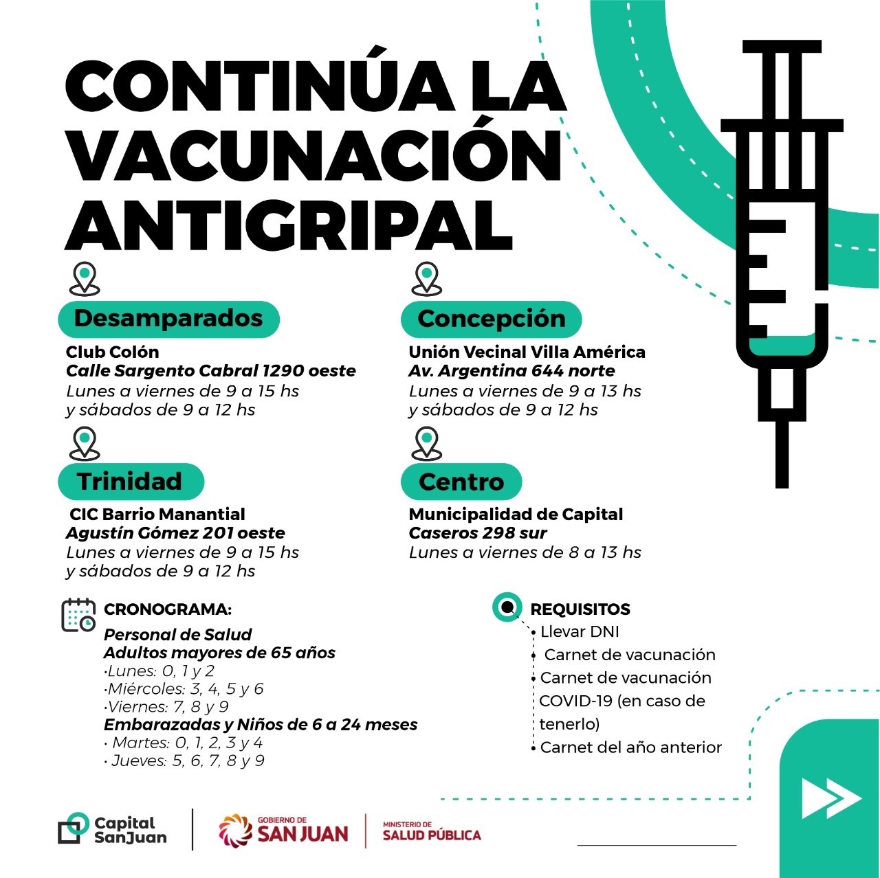 vacuna antigripal capital