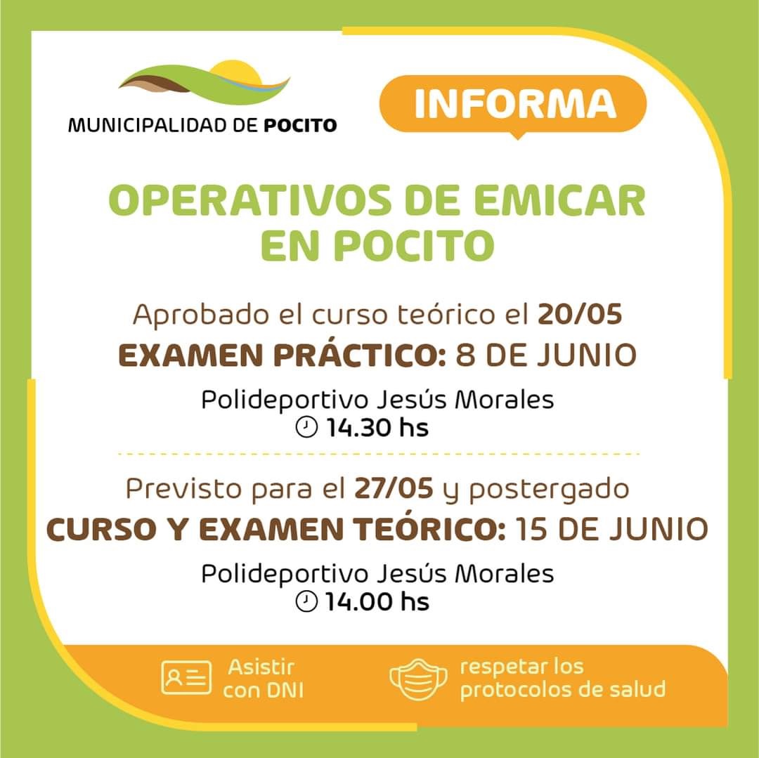 Emicar fechas