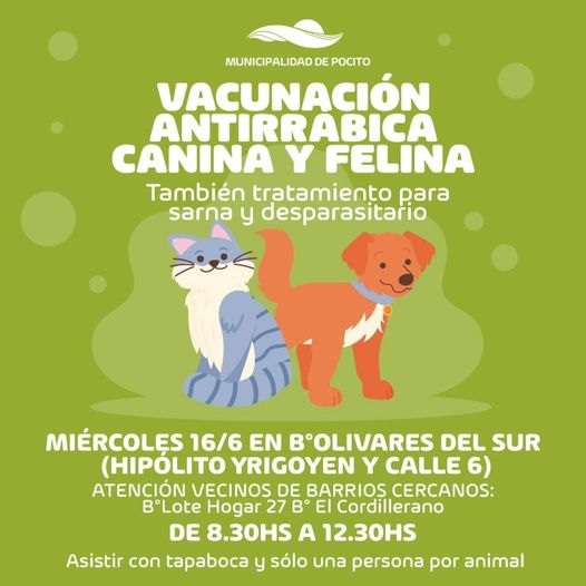 vacunacion pocito animales