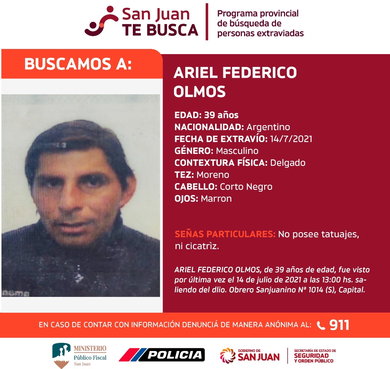 San Juan te busca
