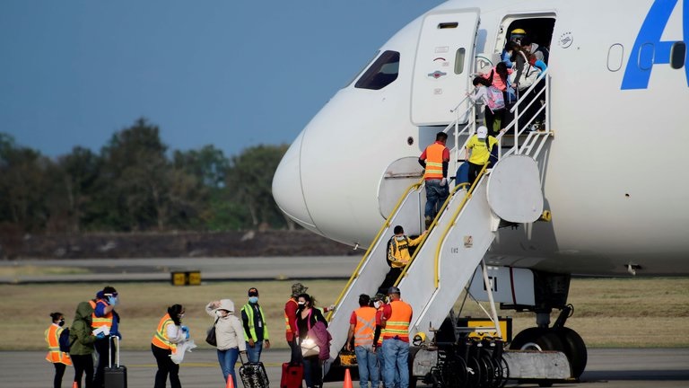 avion pasajeros