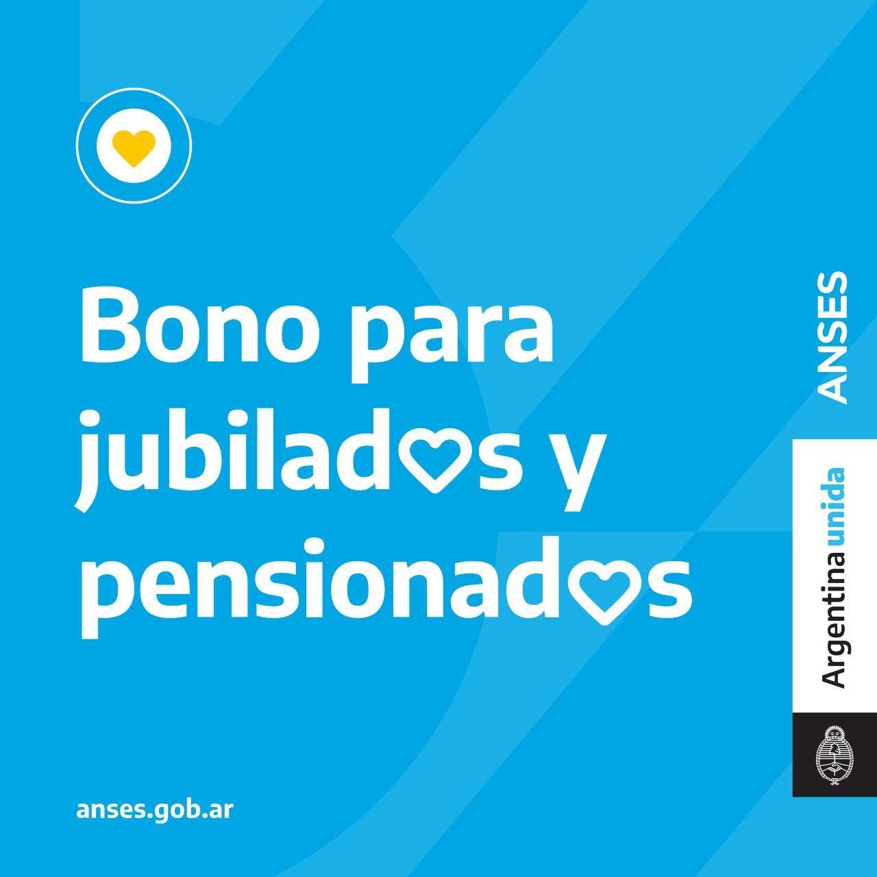bono jubilados y pensionados