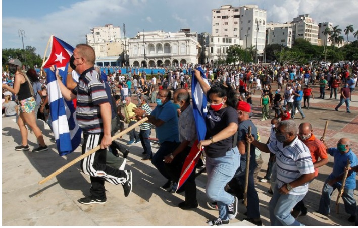 protesta Cuba