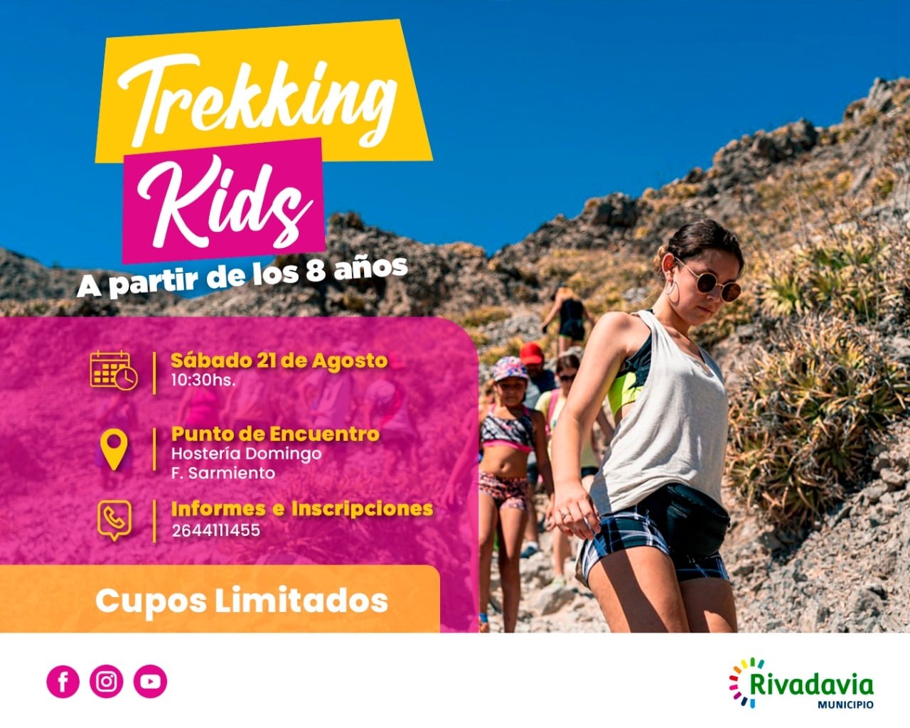 TREKKING EN RIVADAVIA