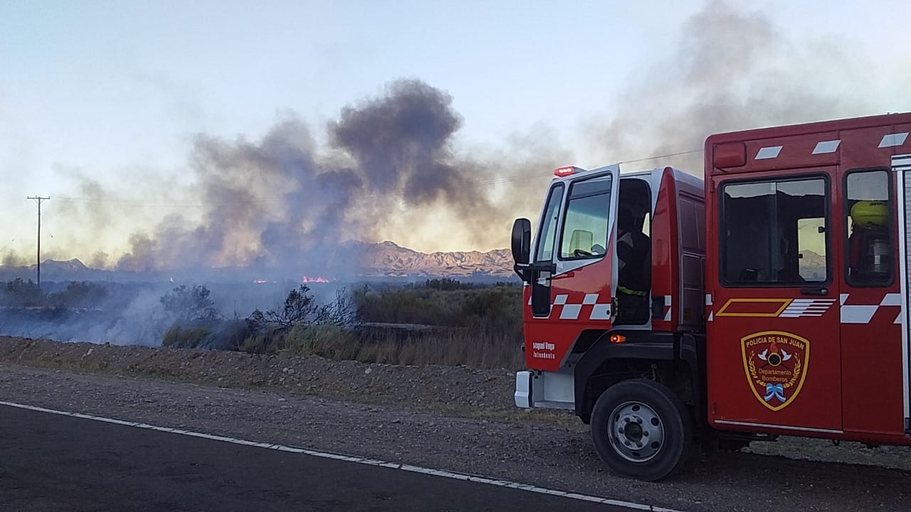 incendio jachal
