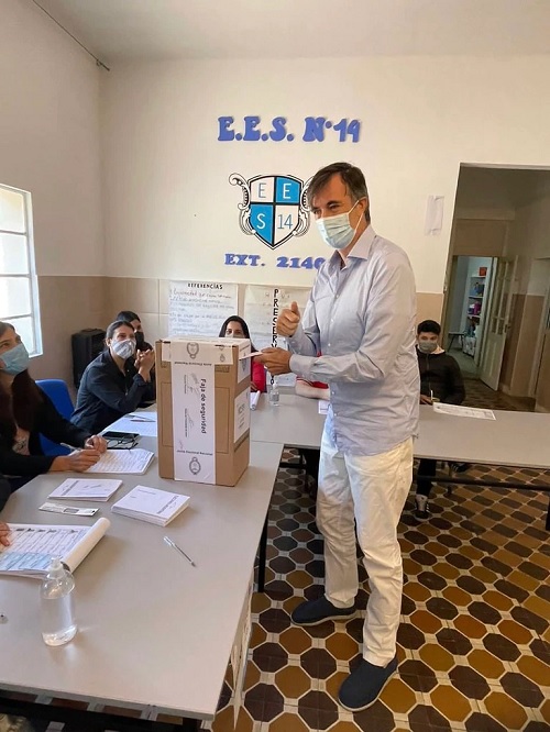 Esteban Bullrich voto