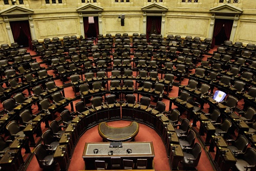 camara diputados vacia