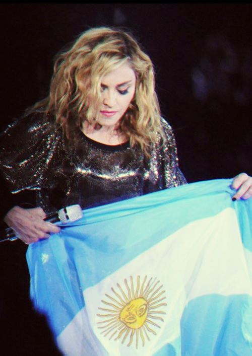 Madonna en argentina