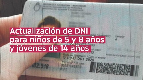 actualizacion DNI