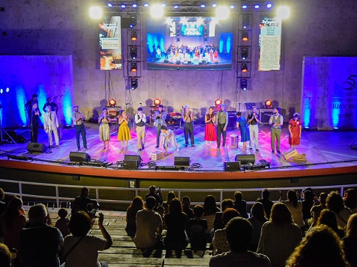 anfiteatro cantantes