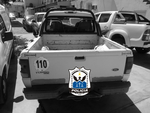 camioneta sustraida