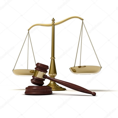 balanza justicia martillo