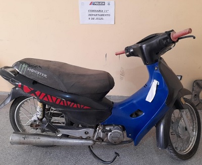 moto radiada