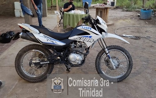 moto robada 65