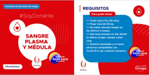 sangre santa lucia