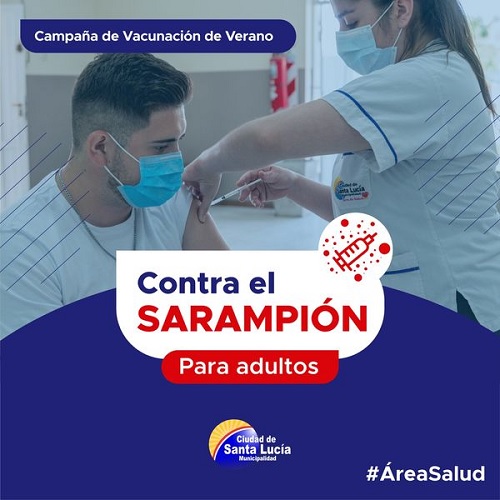 sarampion santa lucia