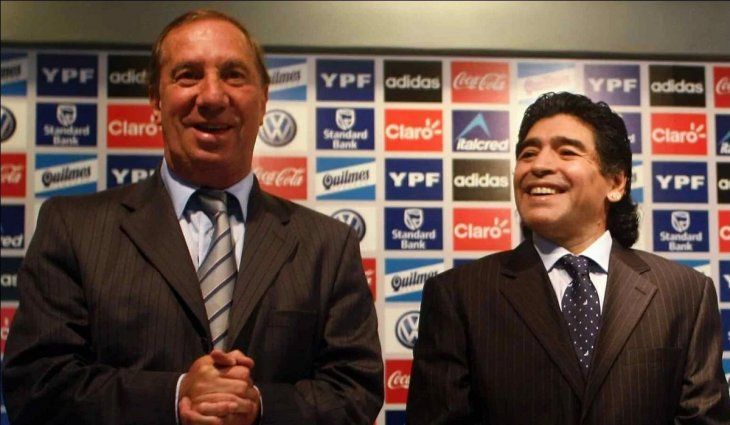 BILARDO Y MARADONA
