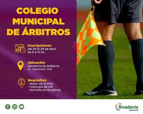 Colegio municipal de arbitros