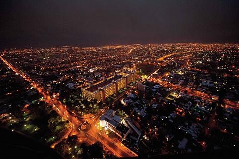 ciudad de San Juan noche