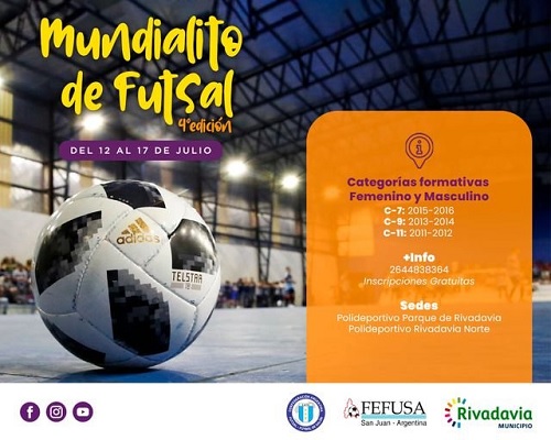 futsal 12 de julio