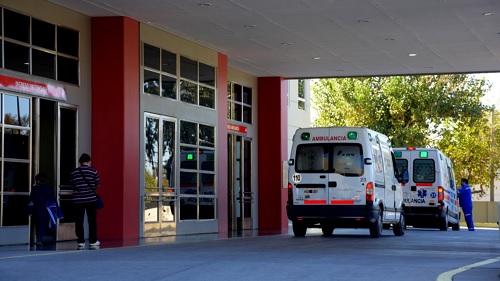 hospital Rawson ambulancia