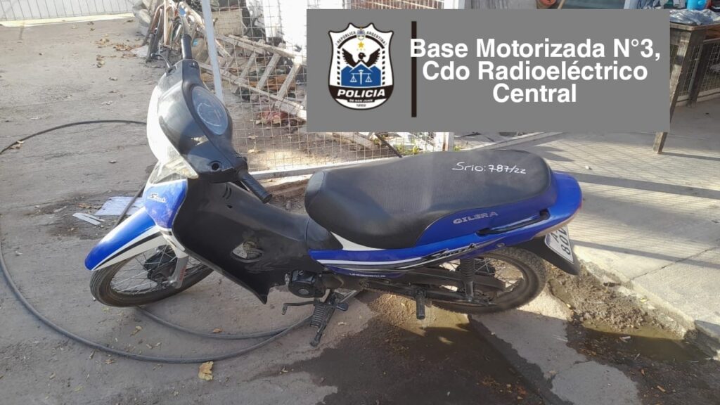 moto robada