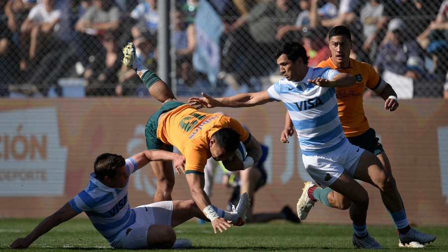 LOS PUMAS FRENTE ASTRUALIA EN SAN JUAN