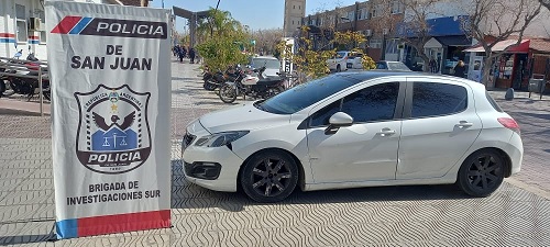 auto robado mendoza
