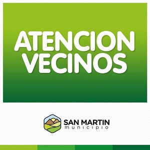 Atencion vecinos san martin
