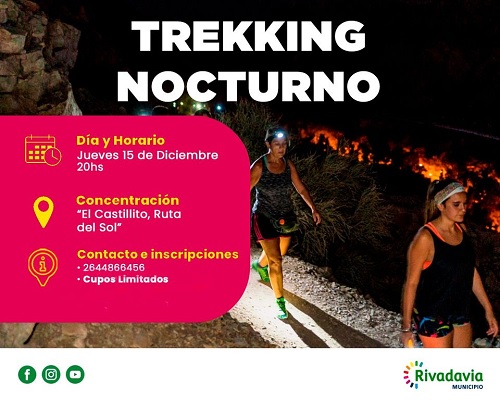 trekking nocturno
