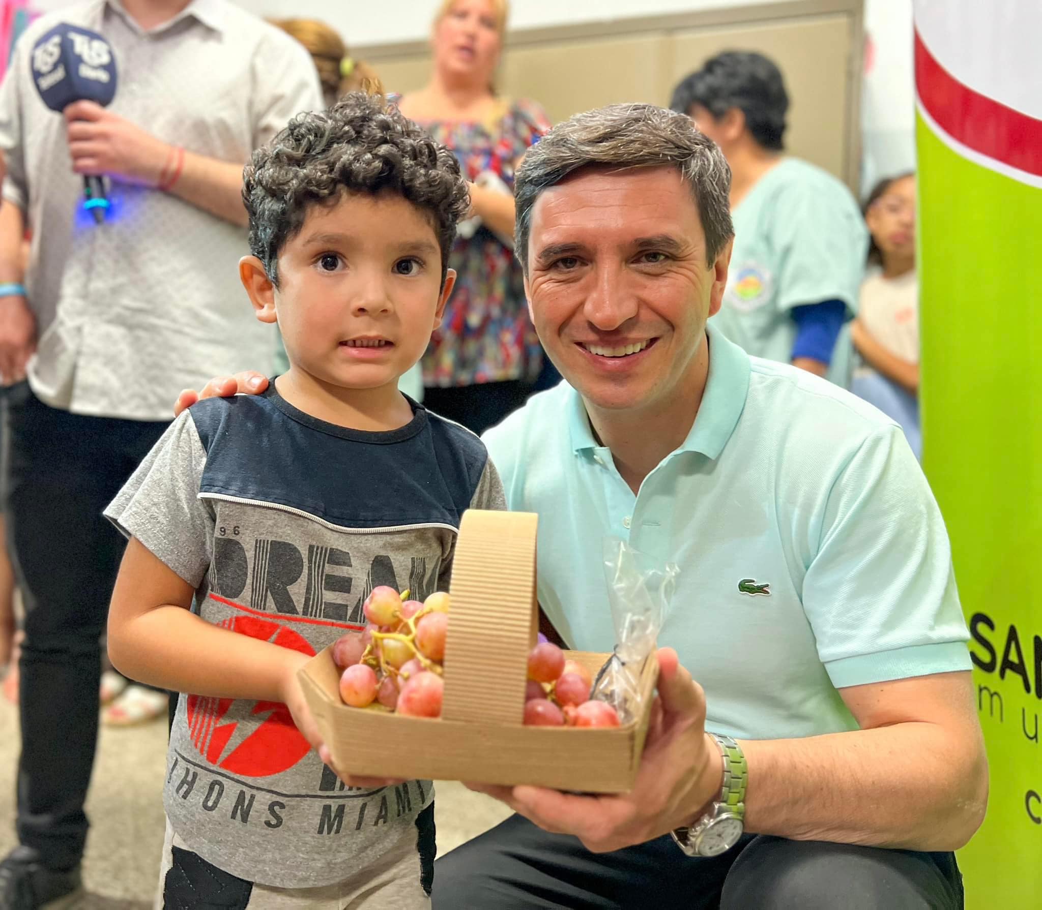 Andino con Ministro