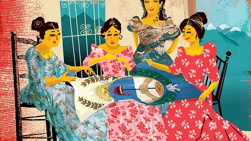 damas bandera
