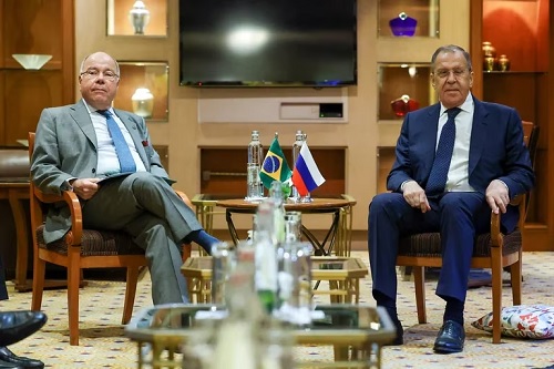 ministro ruso y brasileño