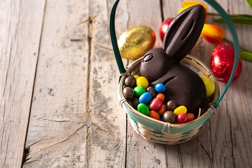 huevo de pascua conejo