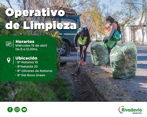 operativo limpieza 19 abril