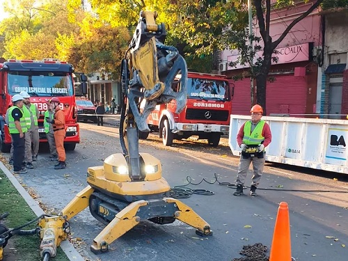 robot busca desaparecida