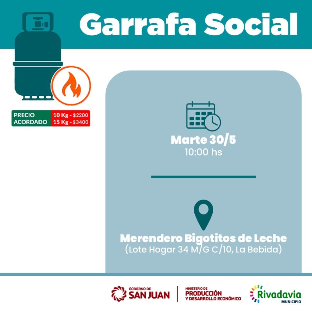 garrafa social