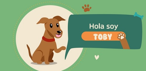 perro dibujo Toby