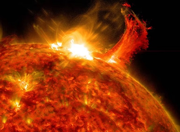 tormenta solar