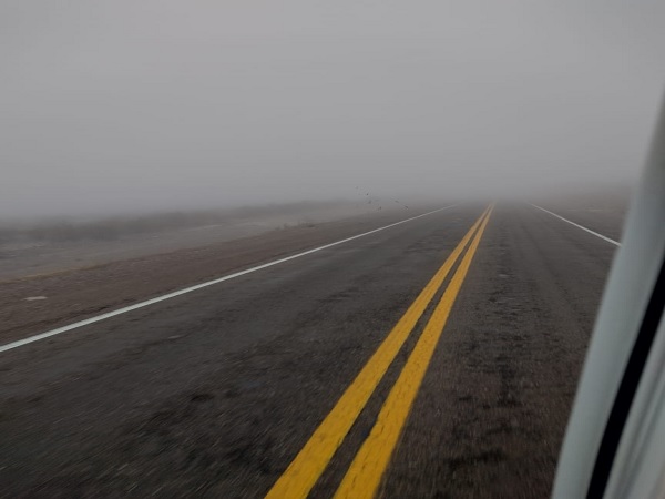 neblina ruta