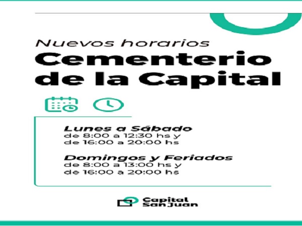 cementerio horario