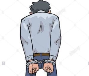 esposa dibujo hombre detenido