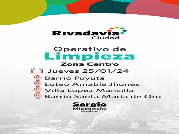 limpieza 25 de enero