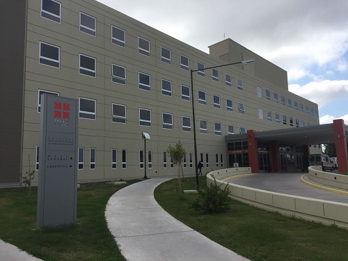 hospital Rawson ambulancia lejos