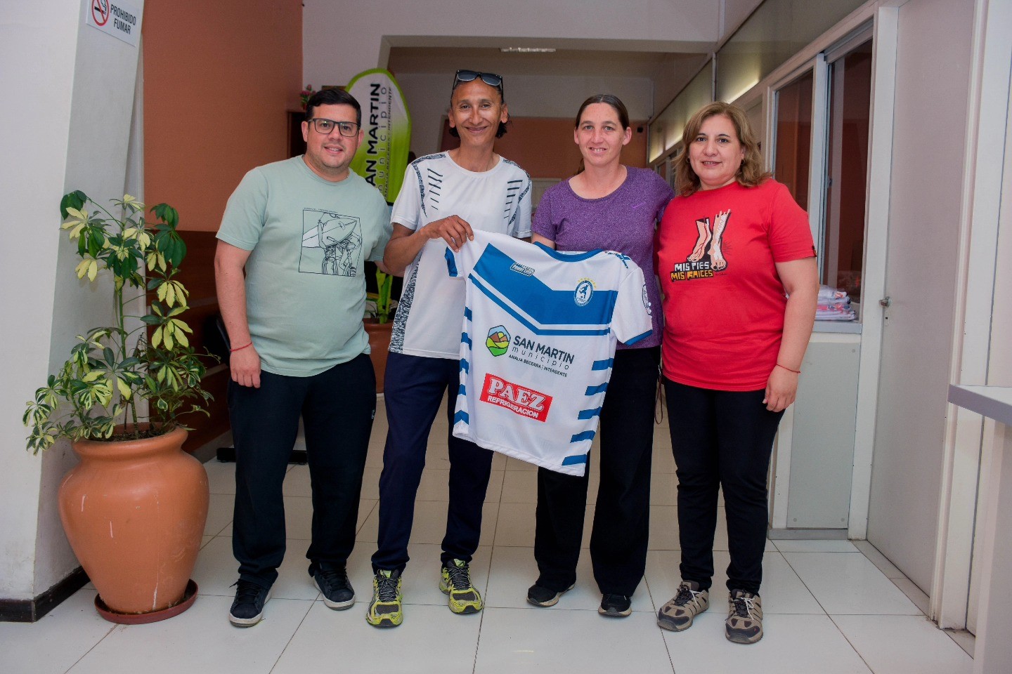 entrega camisetas